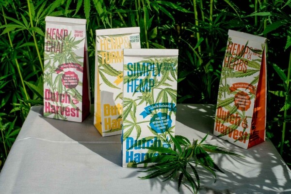 Simply Hemp - Té de cáñamo puro 40 gramos - Dutch Harvest té suelto