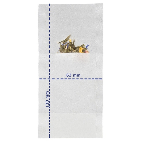 Filtros de té XS Finum - 1 a 2 tazas - 100 unidades