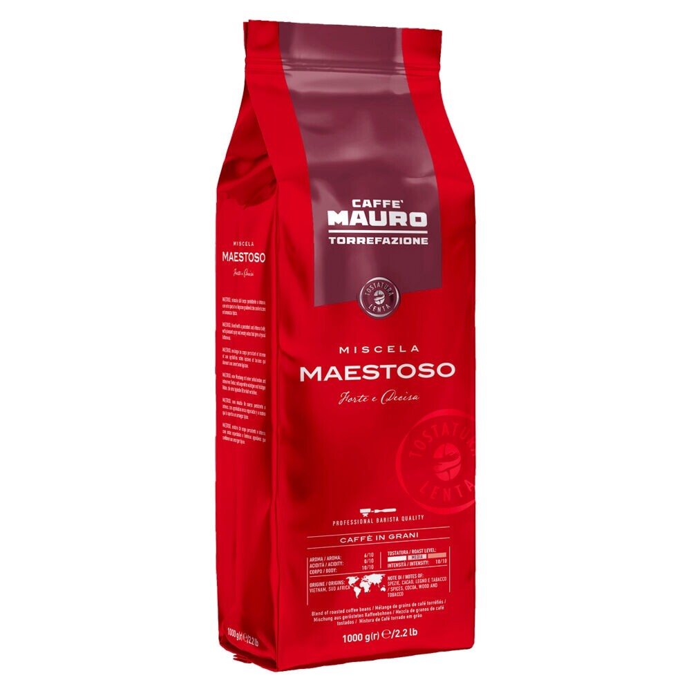Caffè Mauro Maestoso - granos de café - 1 kilo