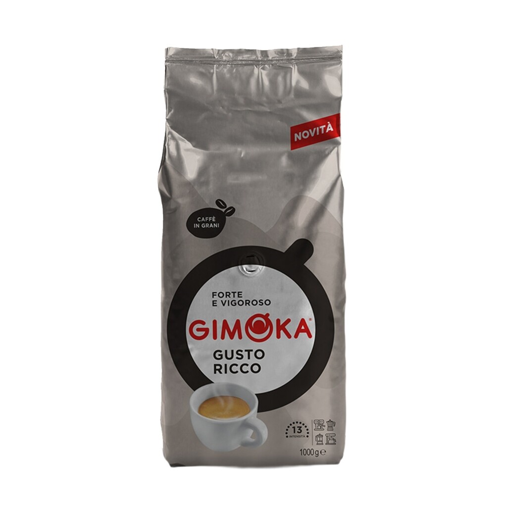 Gimoka Gusto Ricco - granos de café - 1 kilo