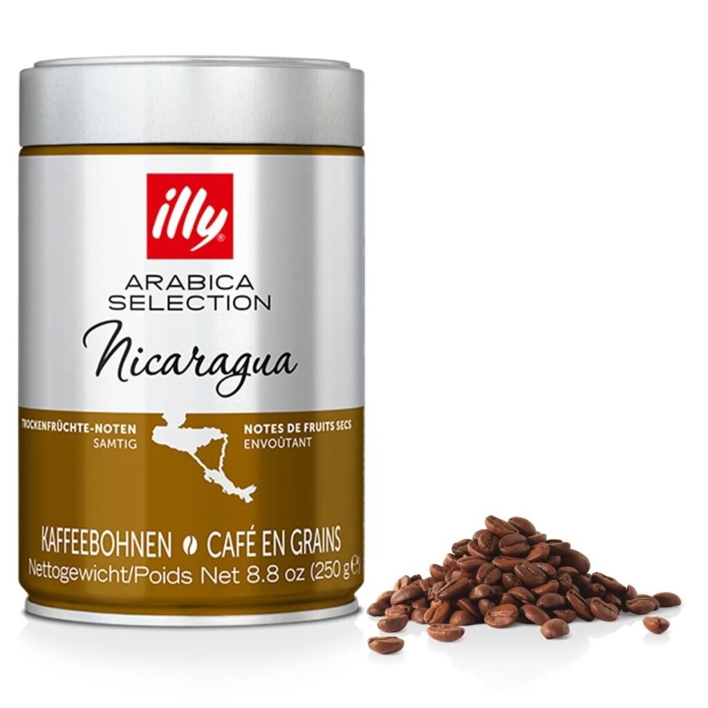 illy - granos de café - Selección Arabica - Nicaragua - 250 gramos
