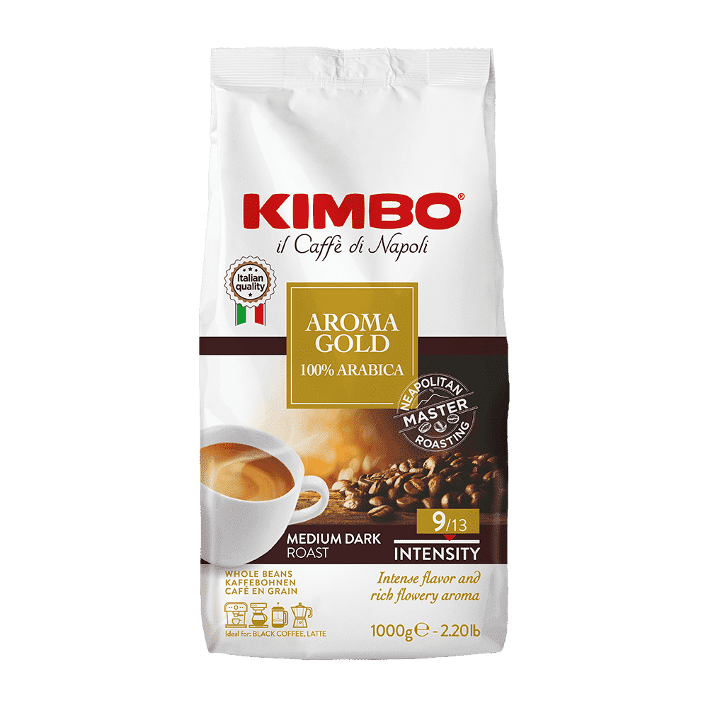 Kimbo Espresso Bar Aroma Gold - café en grano - 1 kilo