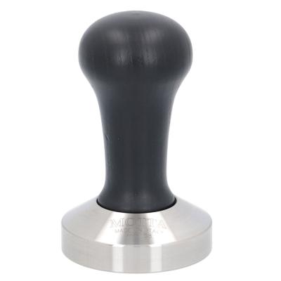 Tamper de café Motta - 58 mm - acero inoxidable / negro