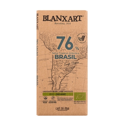Blanxart - Brasil Selva Tropical Atlántica - 76% chocolate negro