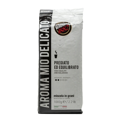 Caffe Vergnano 1882 aroma mio delicato - café en grano - 1 kilo
