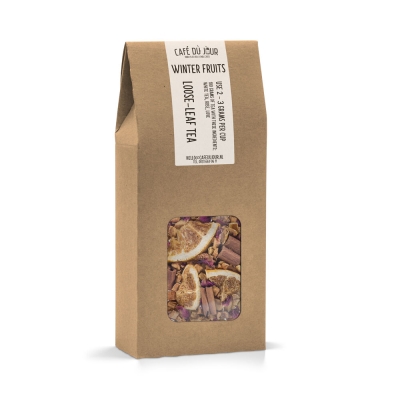 Frutas de invierno - Té de frutas 100 gramos - Café du Jour té a granel