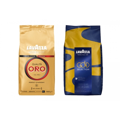 Paquete degustación Lavazza Gold - café en grano - 2 x 1 kilo