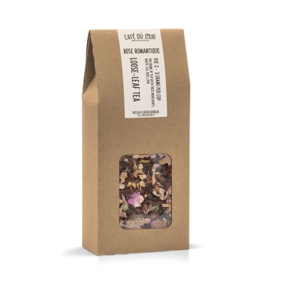 Rose romantique - té oolong 100 gramos - Café du Jour té a granel