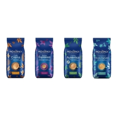 Paquete degustación Mövenpick - café en grano - 4 x 1 kilo